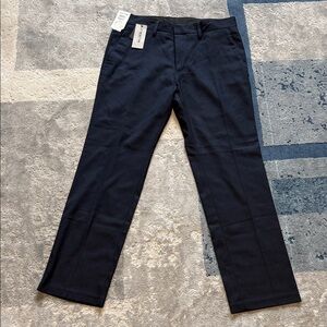 Reaction Kenneth Cole Men's Dark Navy Dress Pants - Straight Leg